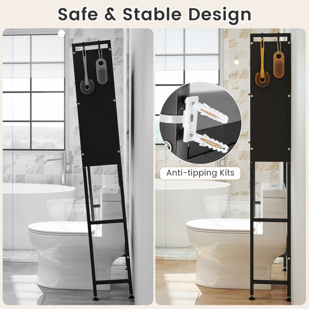 Over-the-Toilet Cabinet Organizer
