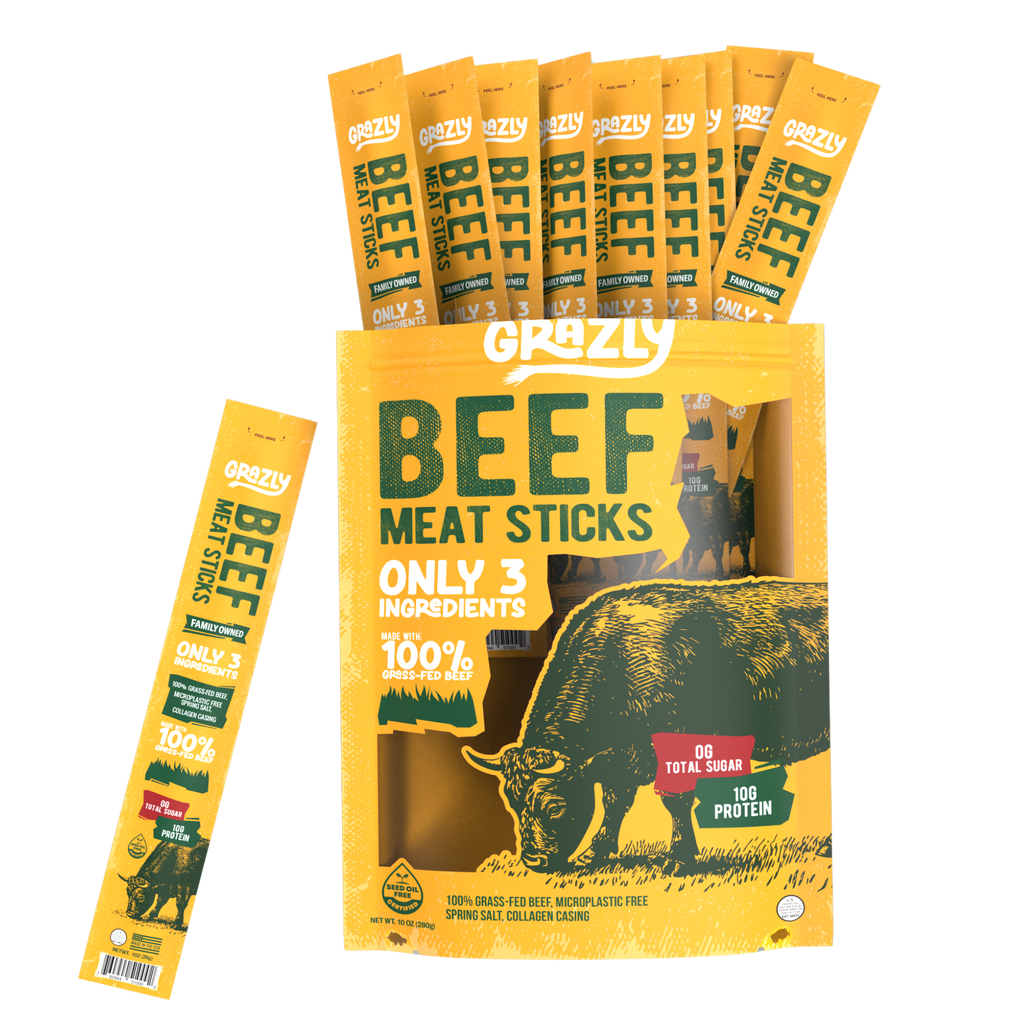 Grass-Fed Beef Meat Sticks