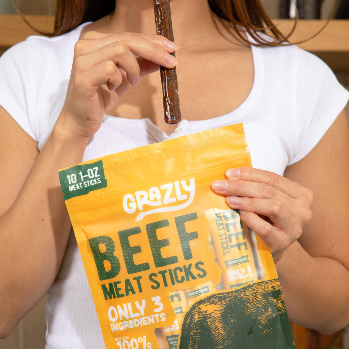 Grass-Fed Beef Meat Sticks