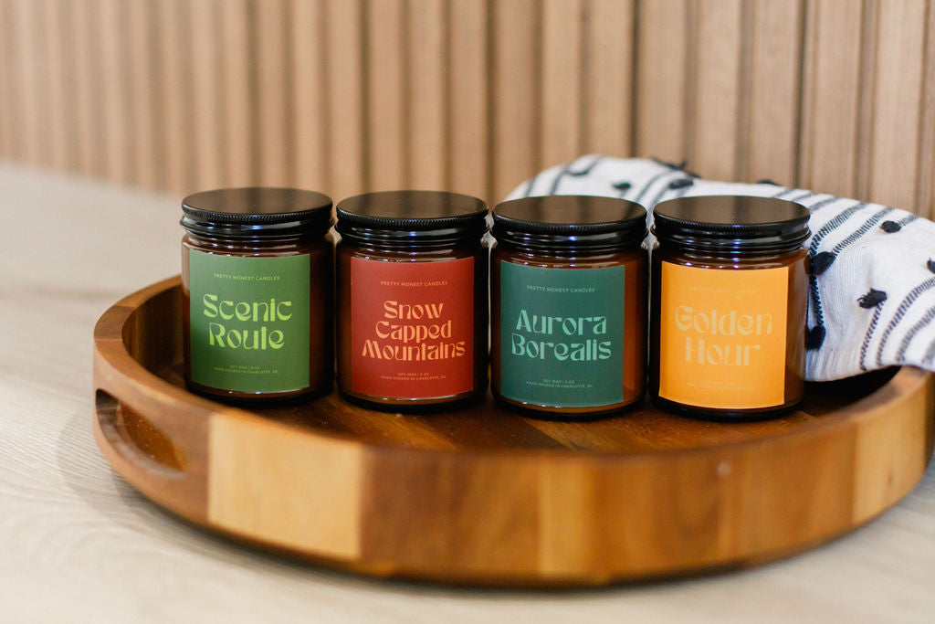 Scenic Route Soy Candle – Eucalyptus, Pine & Cedar