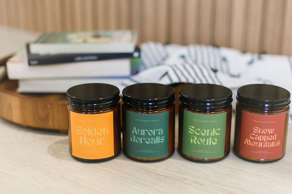 Scenic Route Soy Candle – Eucalyptus, Pine & Cedar