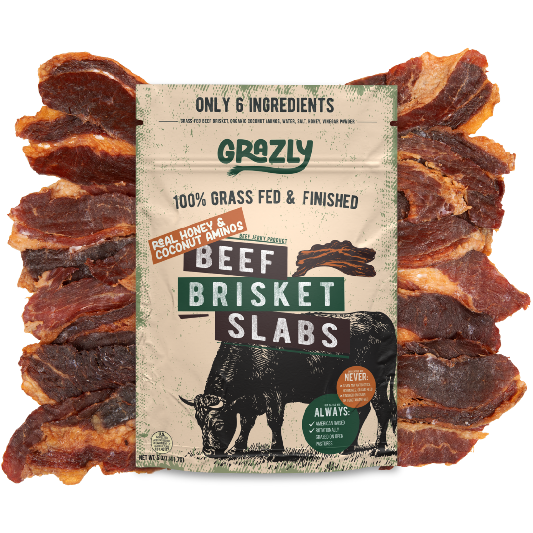 Grass-Fed Honey Teriyaki Brisket Slabs
