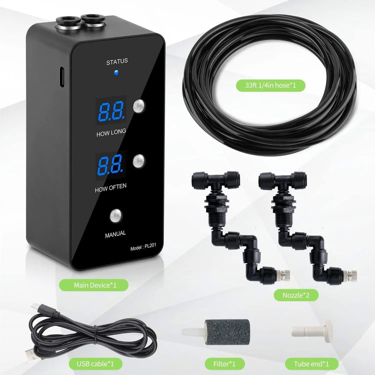 Automatic Reptile Misting System with Timer
