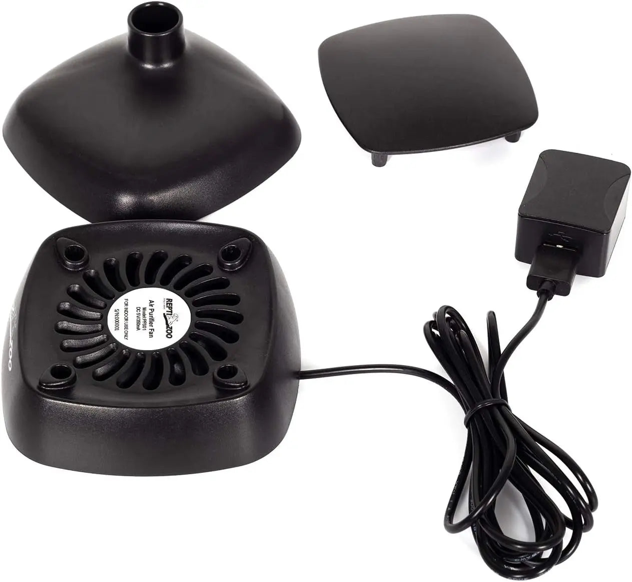 Reptile Terrarium Ventilation Fan – Magnetic Mount, Quiet 4200 RPM Airflow for Humidity & Odor Control