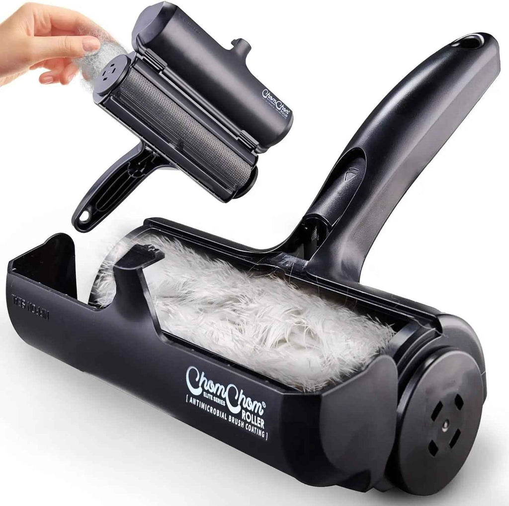 Black pet hair roller.  The brand 'Dream Clean' is visible on the product.