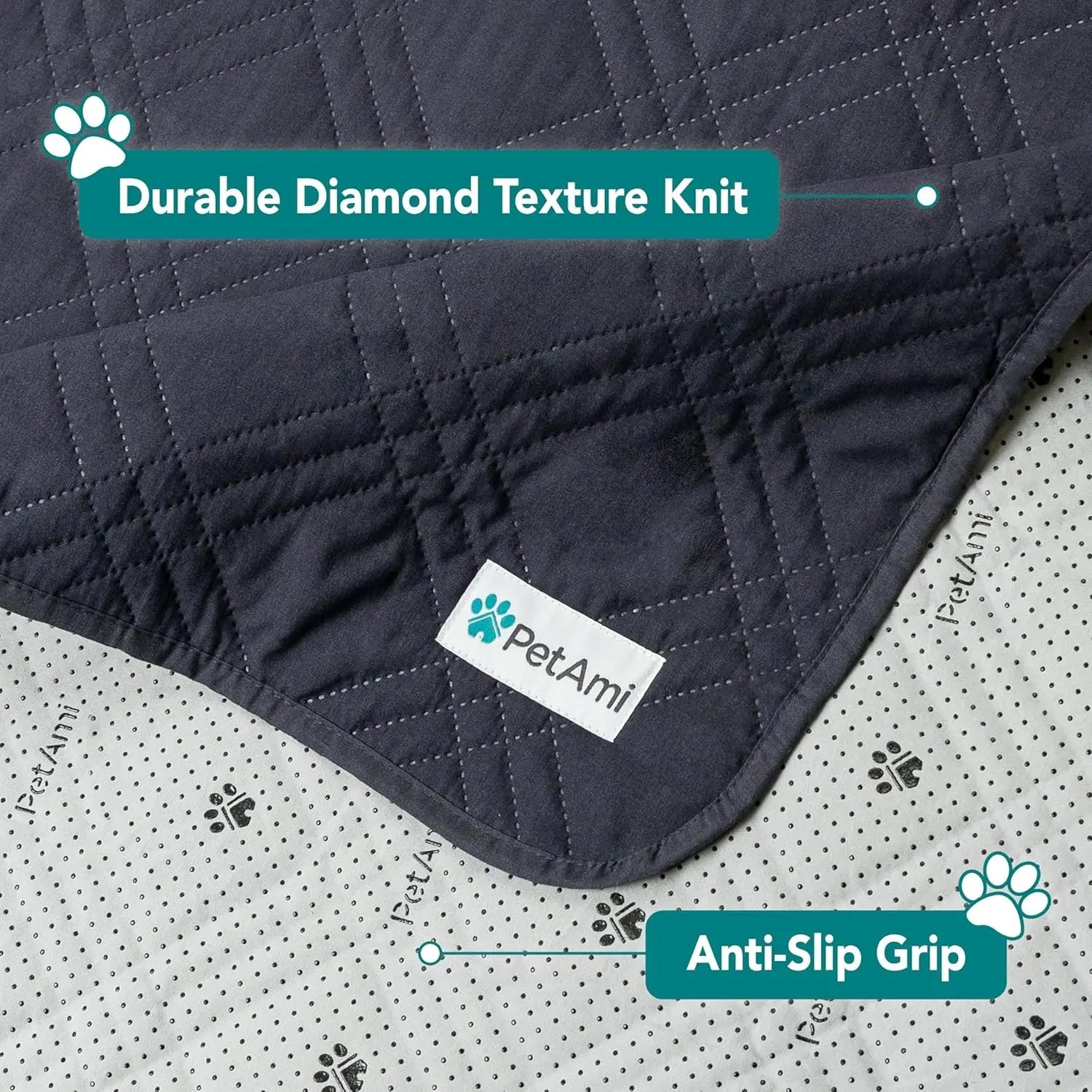 Reversible Waterproof Pet Couch Cover – Non-Slip Furniture Protector for Dogs & Cats