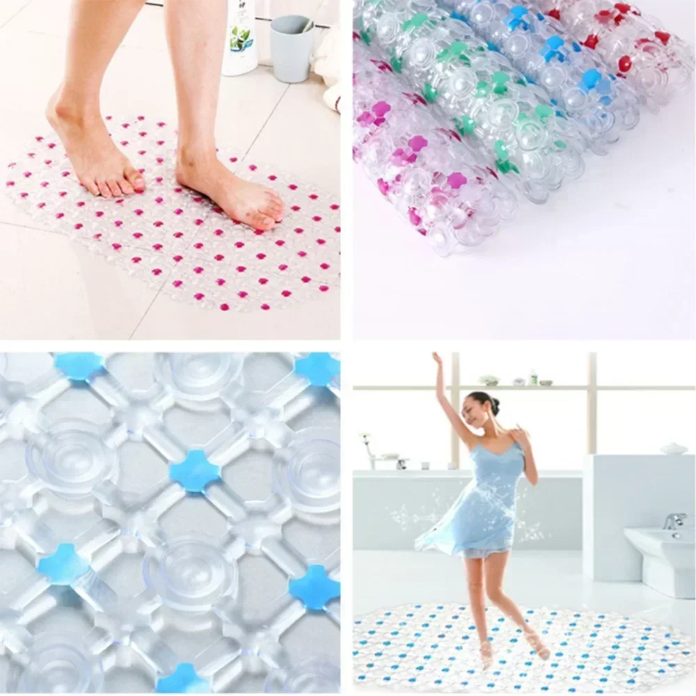 Non-Slip Bath Mat with Suction Cups