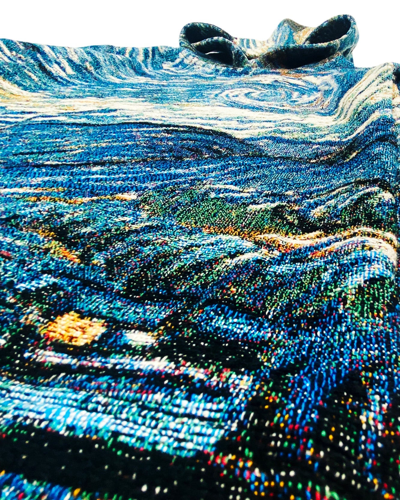 Starry Night Hoodie — Handmade Heavyweight Knit Cotton, New York