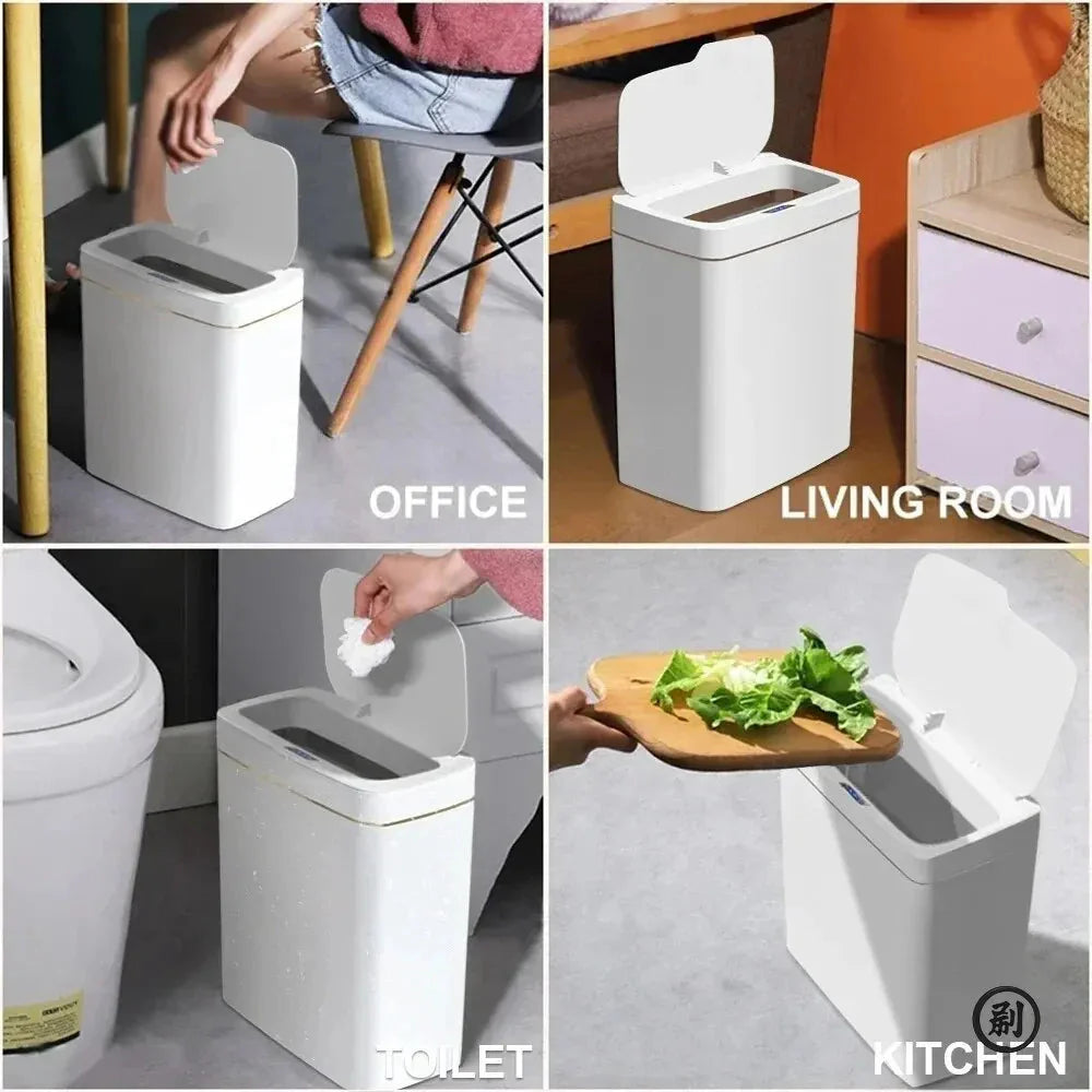 Touchless Smart Sensor Trash Can