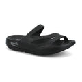 Sovella Women's PF Slide Recovery Sandal – Black