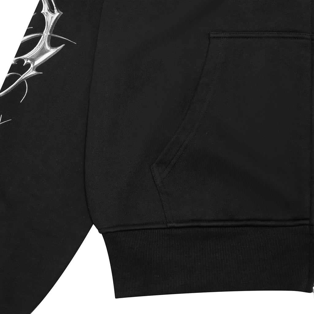 Tribametal Zip-Up Hoodie