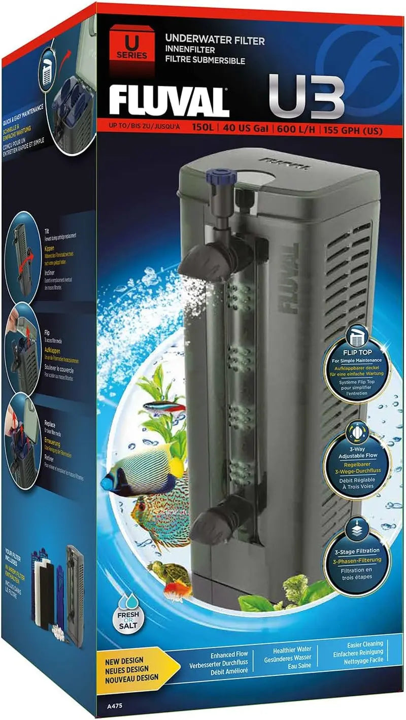 Fluval U Series Underwater Aquarium Filter
