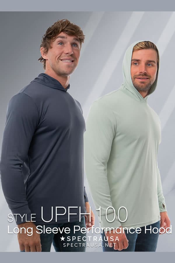 UPF 50 Performance Hoodie – Sun Protection, Moisture Wicking