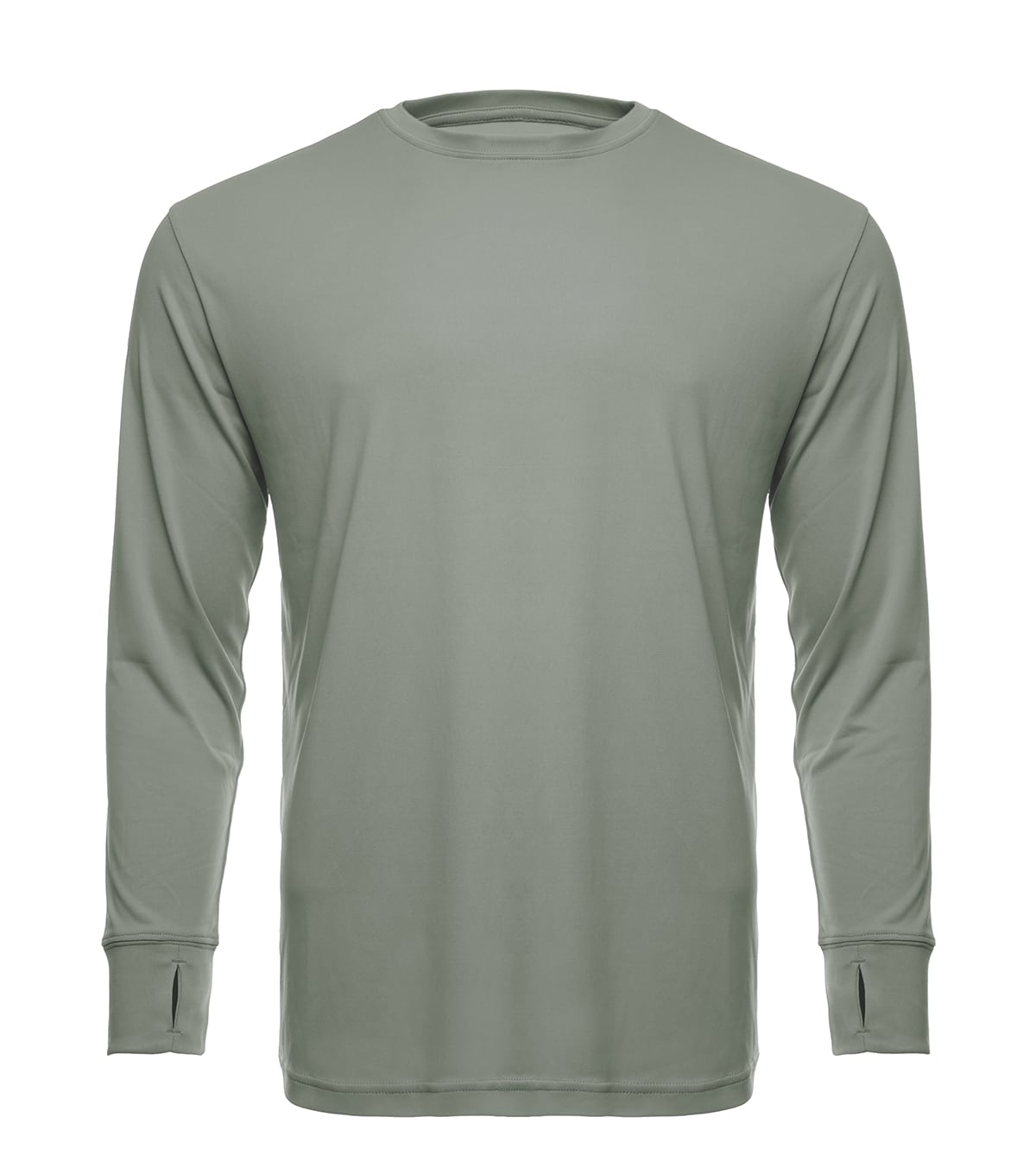 UPF 50 Long Sleeve Performance Crew – Sun Protection & Moisture Wicking