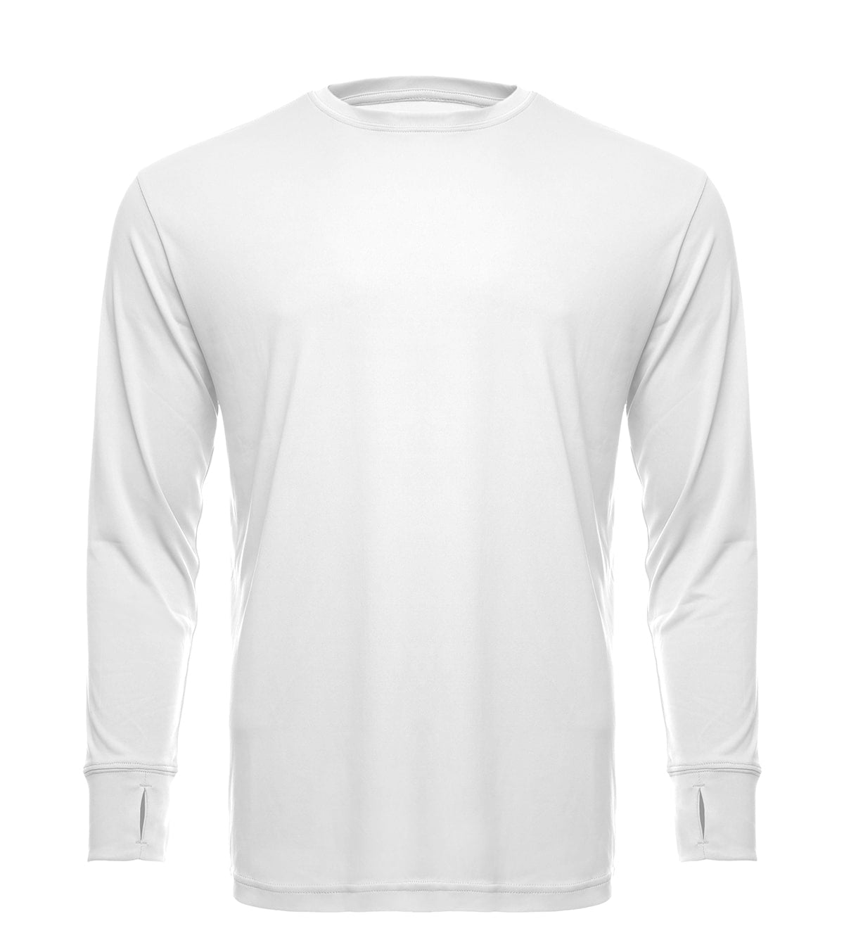 UPF 50 Long Sleeve Performance Crew – Sun Protection & Moisture Wicking