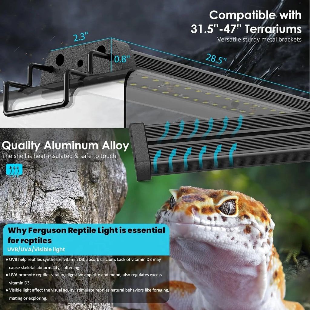 UVB Reptile Terrarium Light – 28.5"