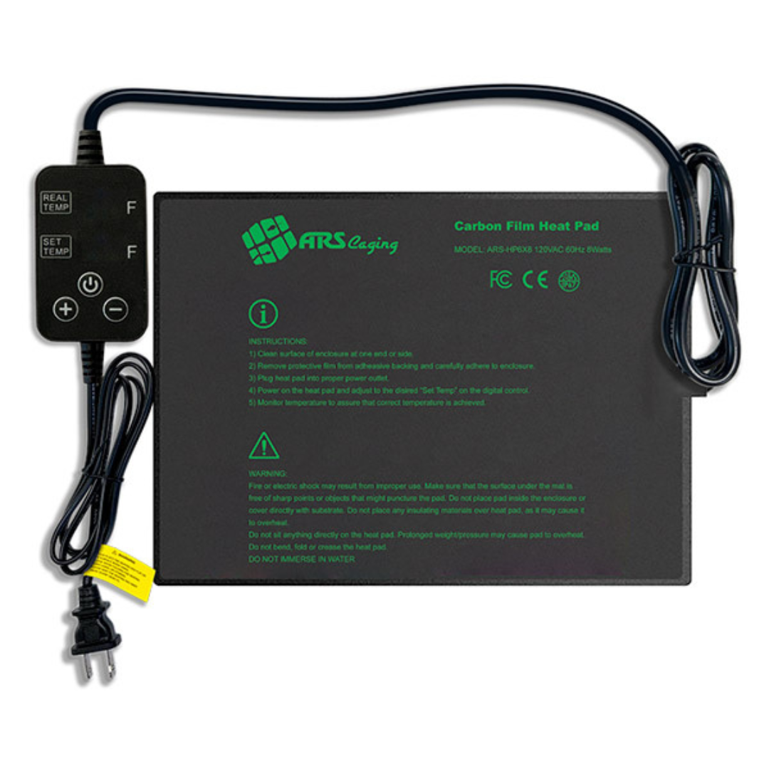 Under Tank Carbon Film Heat Mat with Digital Thermostat