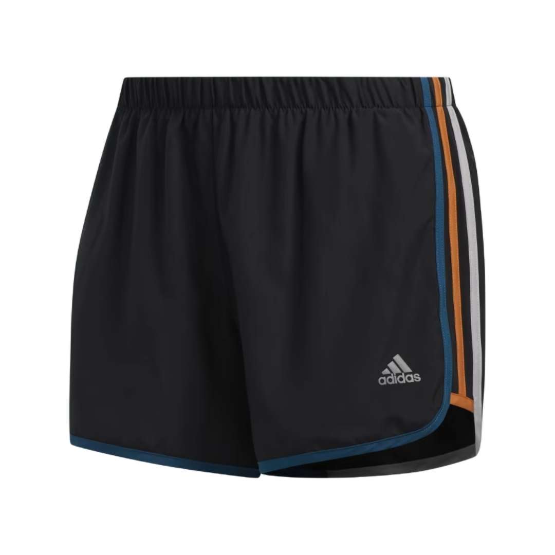 adidas Women's 3'' Marathon 20 Running Shorts - Black/Tech Mineral/Tech Copper (EI4812)