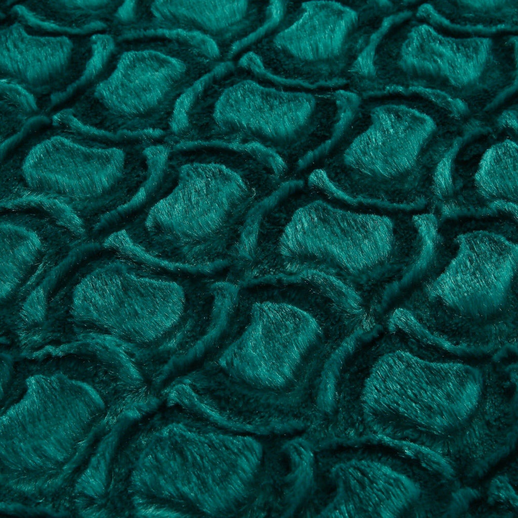 Mermaid Scale Sherpa Throw Blanket