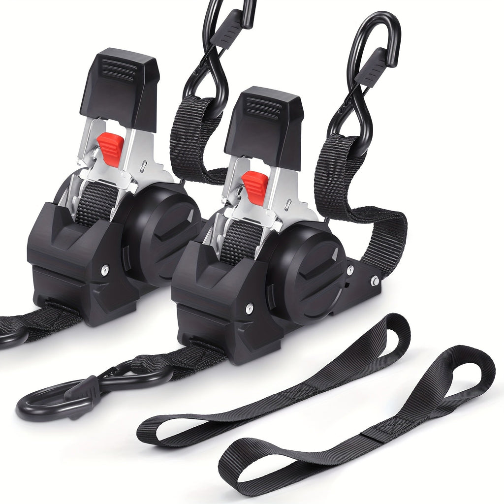 Retractable Ratchet Tie Down Straps