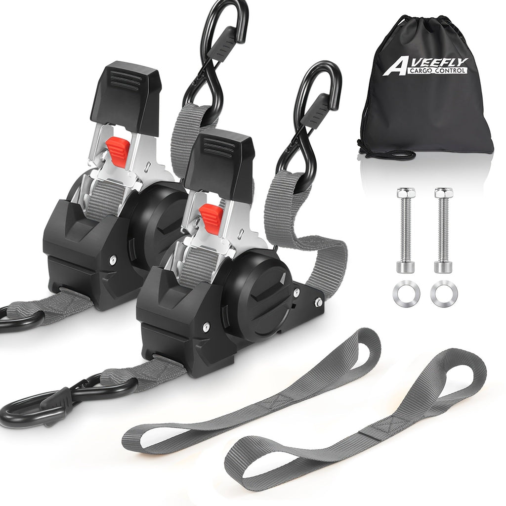 Retractable Ratchet Tie Down Straps