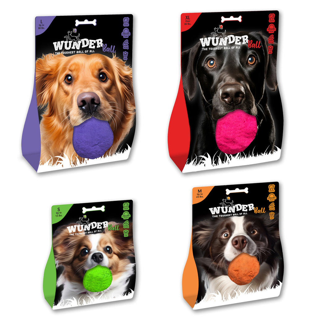 Natural Rubber Fetch Ball for Dogs
