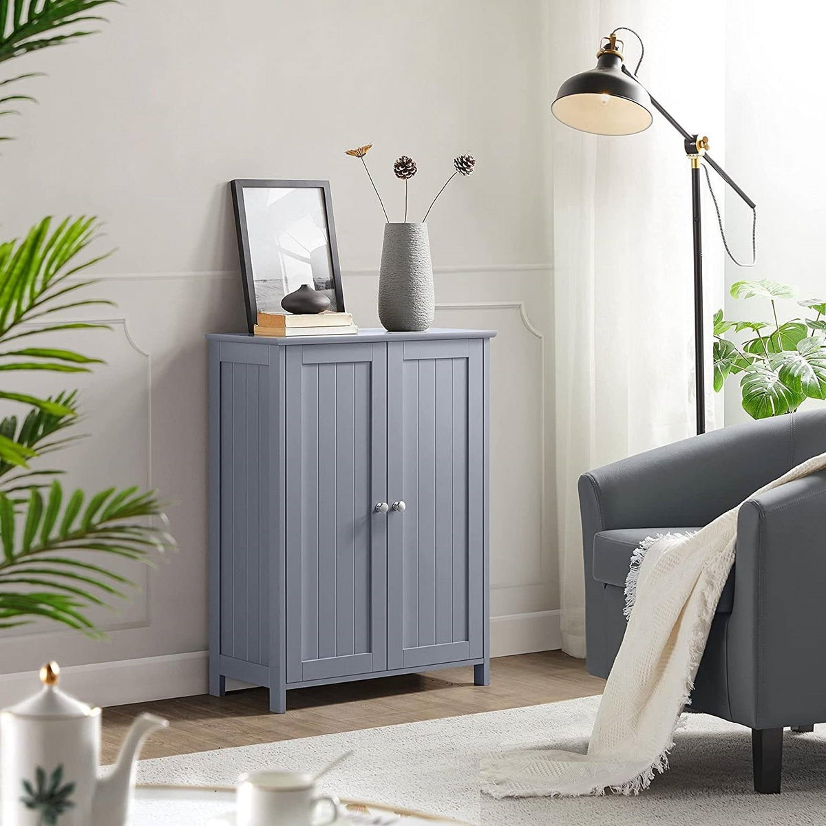 2-Door Freestanding Floor Cabinet