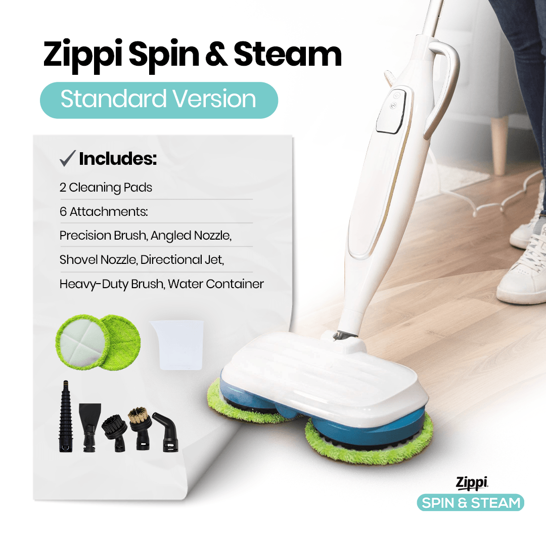 Spin & Steam – Steam Mop & Handheld Steamer