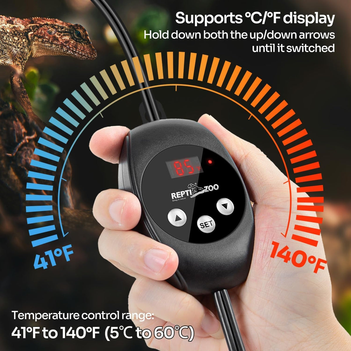 Reptile PID Dimming Thermostat