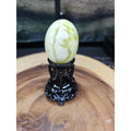 Lantian Jade Crystal Egg with Stand