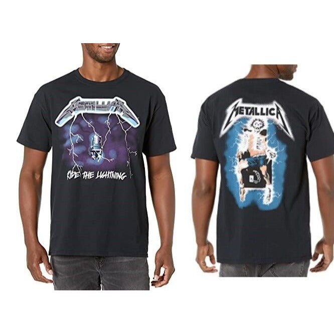 Metallica Ride the Lightning Officially Licensed Men's T-Shirt