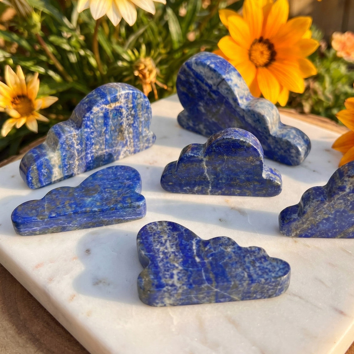 Lapis Lazuli Cloud Carving