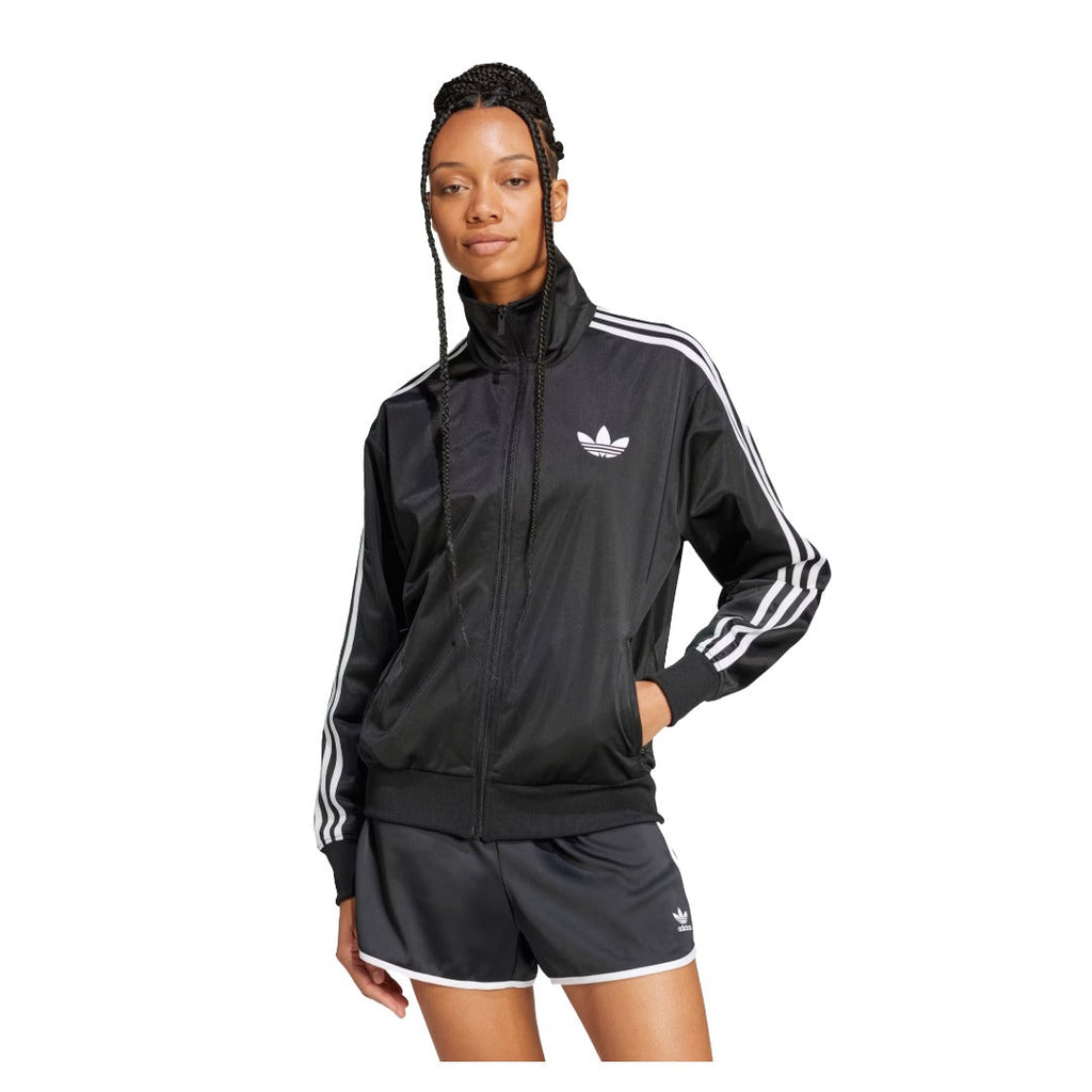 adidas Women's Firebird Track Top - Black / White (JC8251)