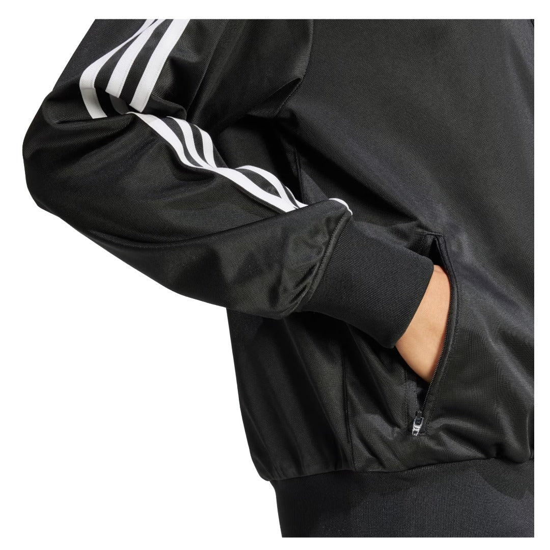 adidas Women's Firebird Track Top - Black / White (JC8251)