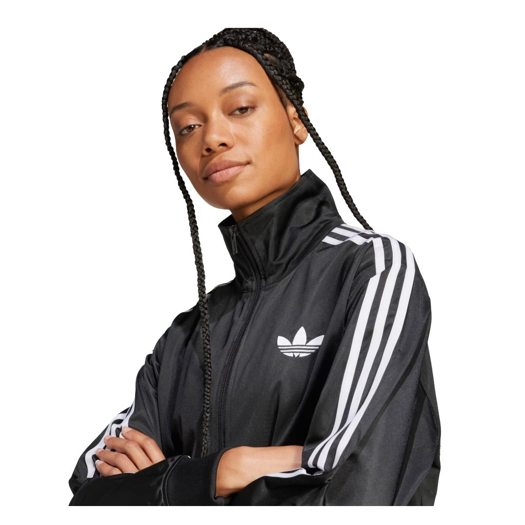adidas Women's Firebird Track Top - Black / White (JC8251)