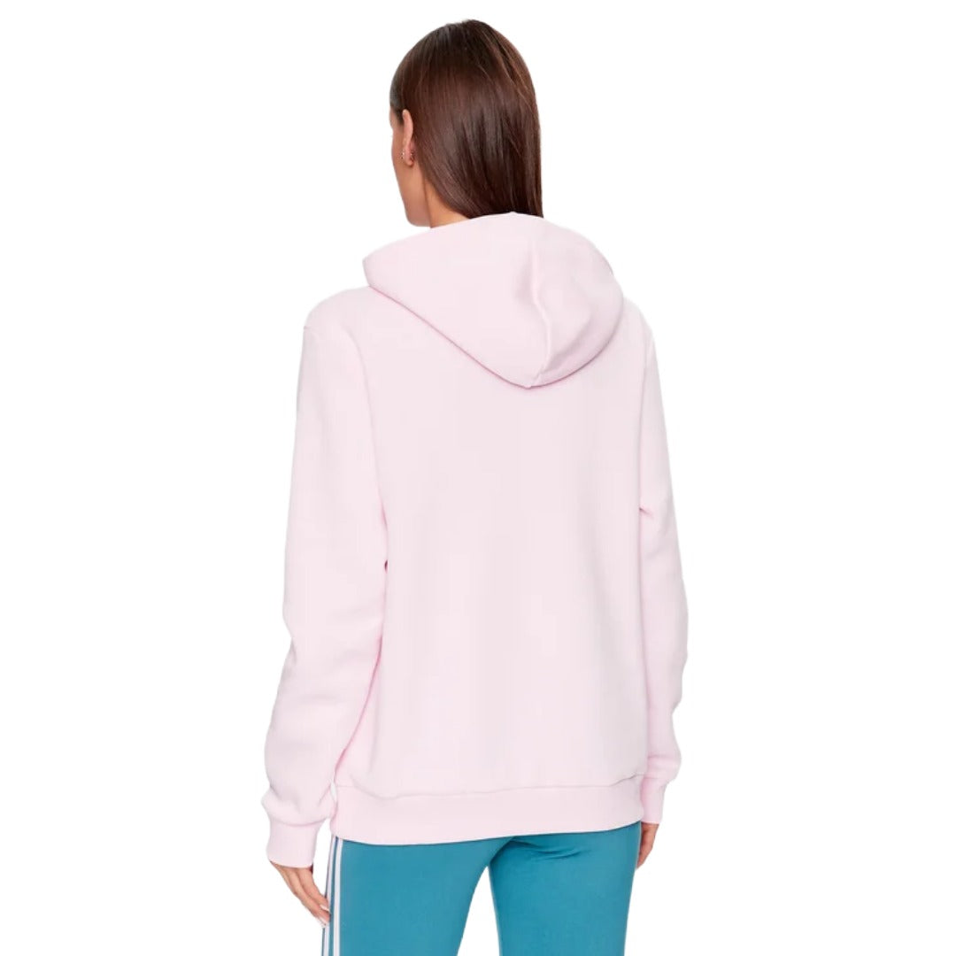 adidas Women's Big Logo Oversized Hoodie - Clear Pink (IM0258)
