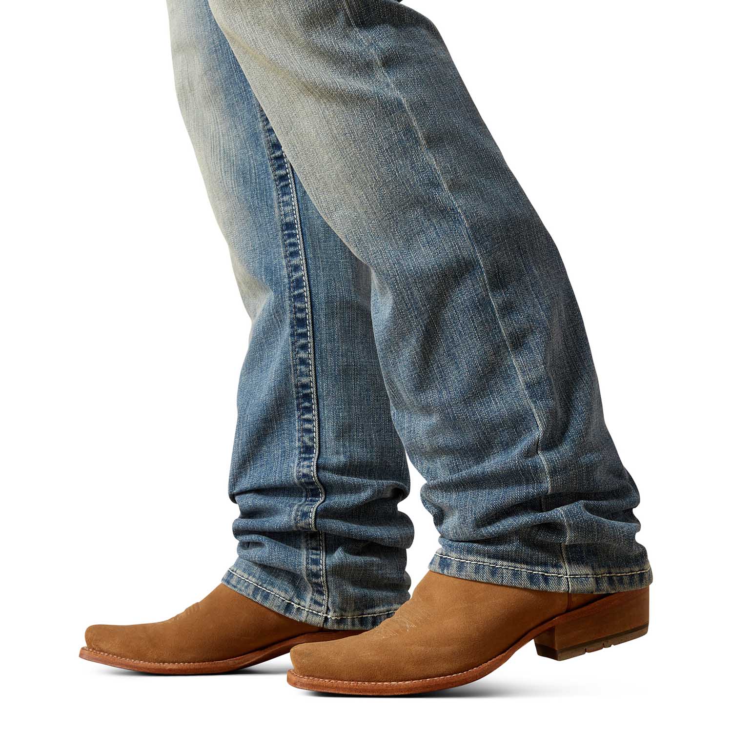 Ariat Men's M2 Relaxed Stirling Stretch Boot Cut Jean – Shasta Blue
