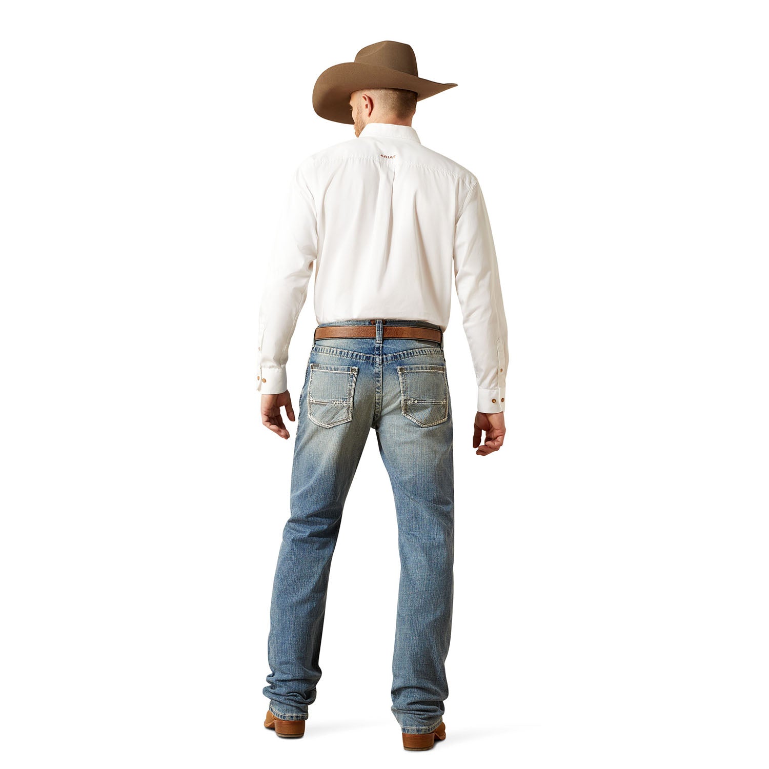 Ariat Men's M2 Relaxed Stirling Stretch Boot Cut Jean – Shasta Blue