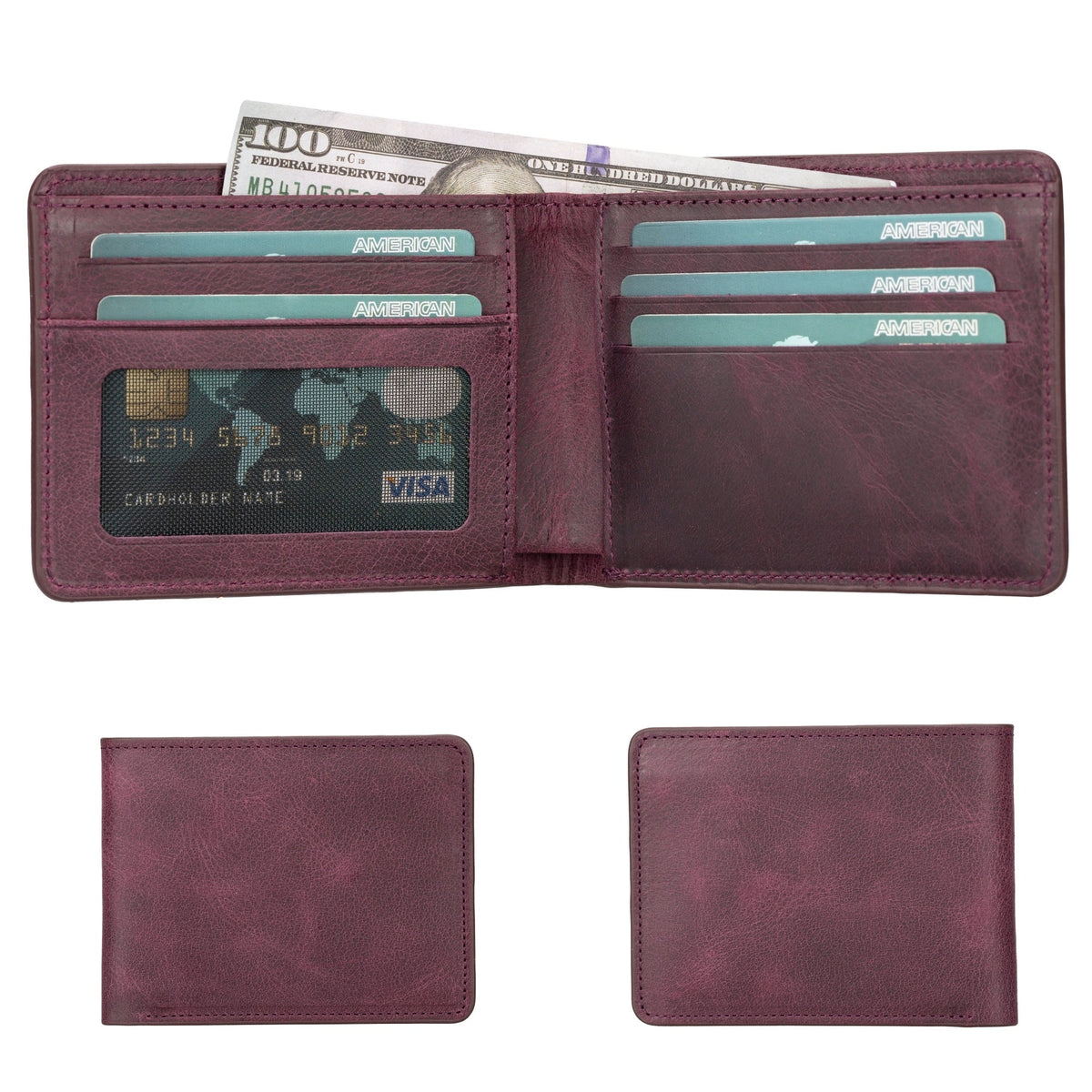 TORONATA Arvada RFID Leather Bifold Wallet