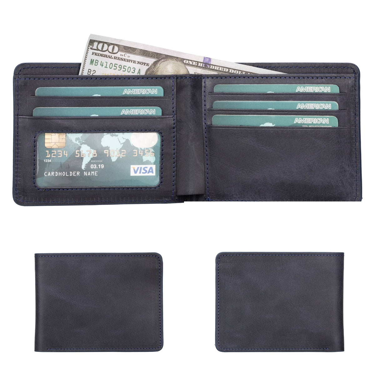 TORONATA Arvada RFID Leather Bifold Wallet