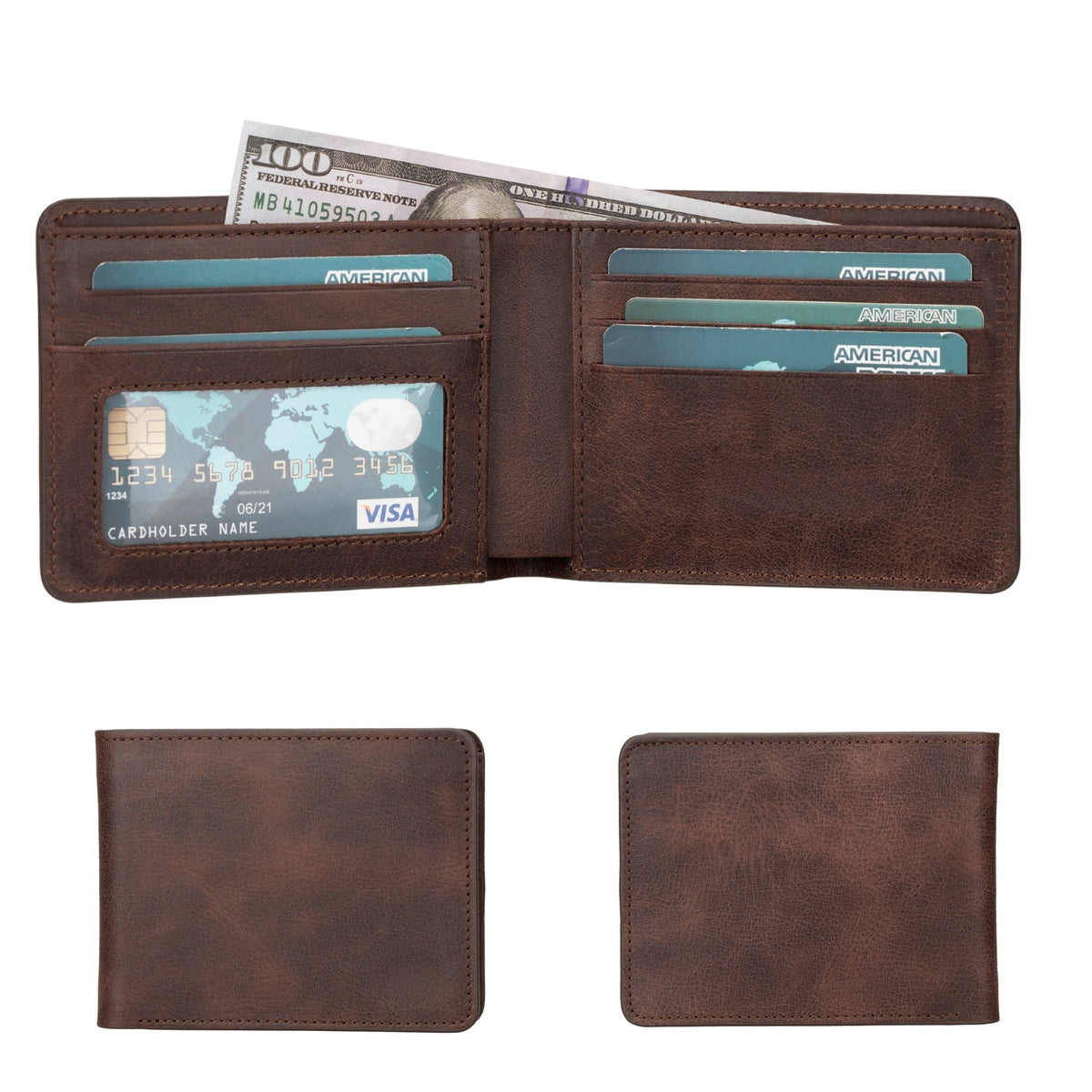TORONATA Arvada RFID Leather Bifold Wallet