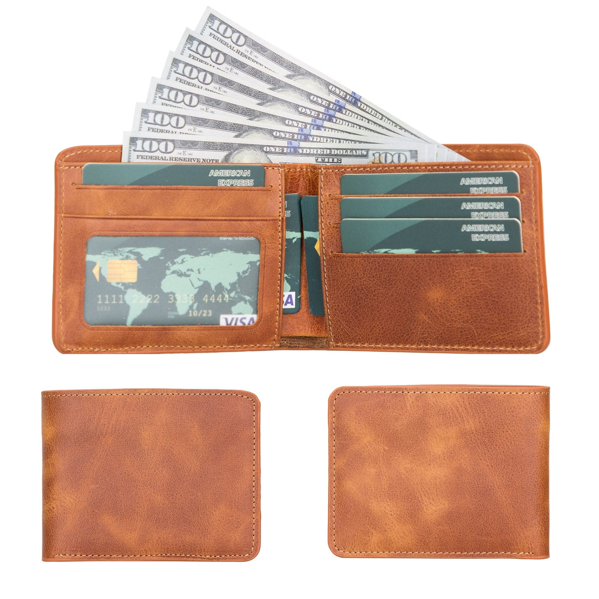 TORONATA Arvada RFID Leather Bifold Wallet