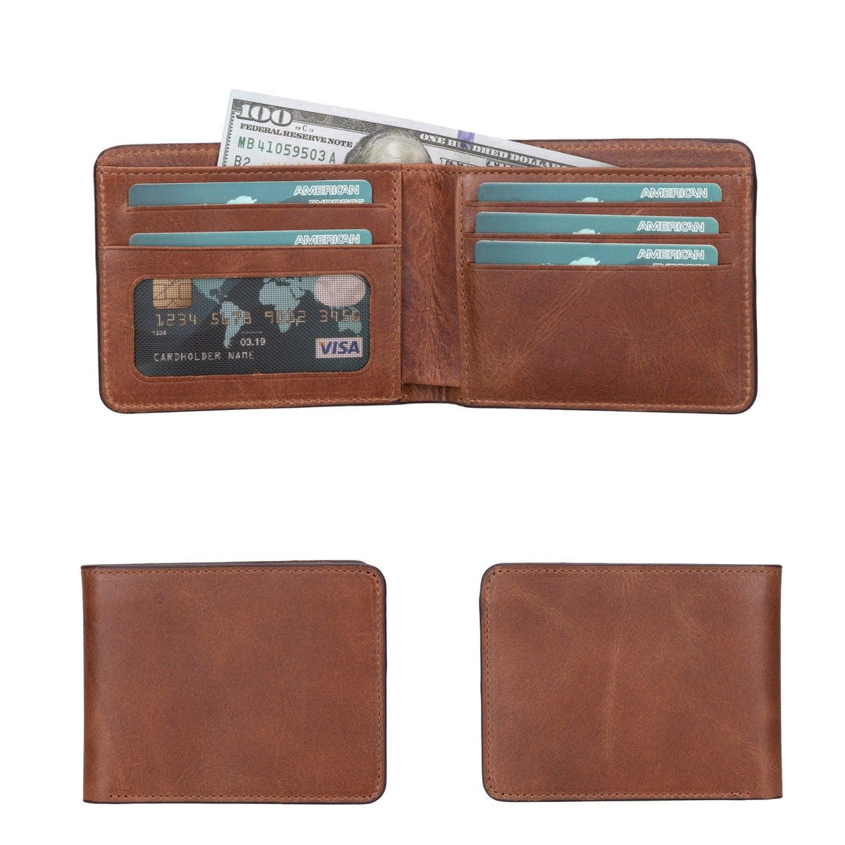TORONATA Arvada RFID Leather Bifold Wallet