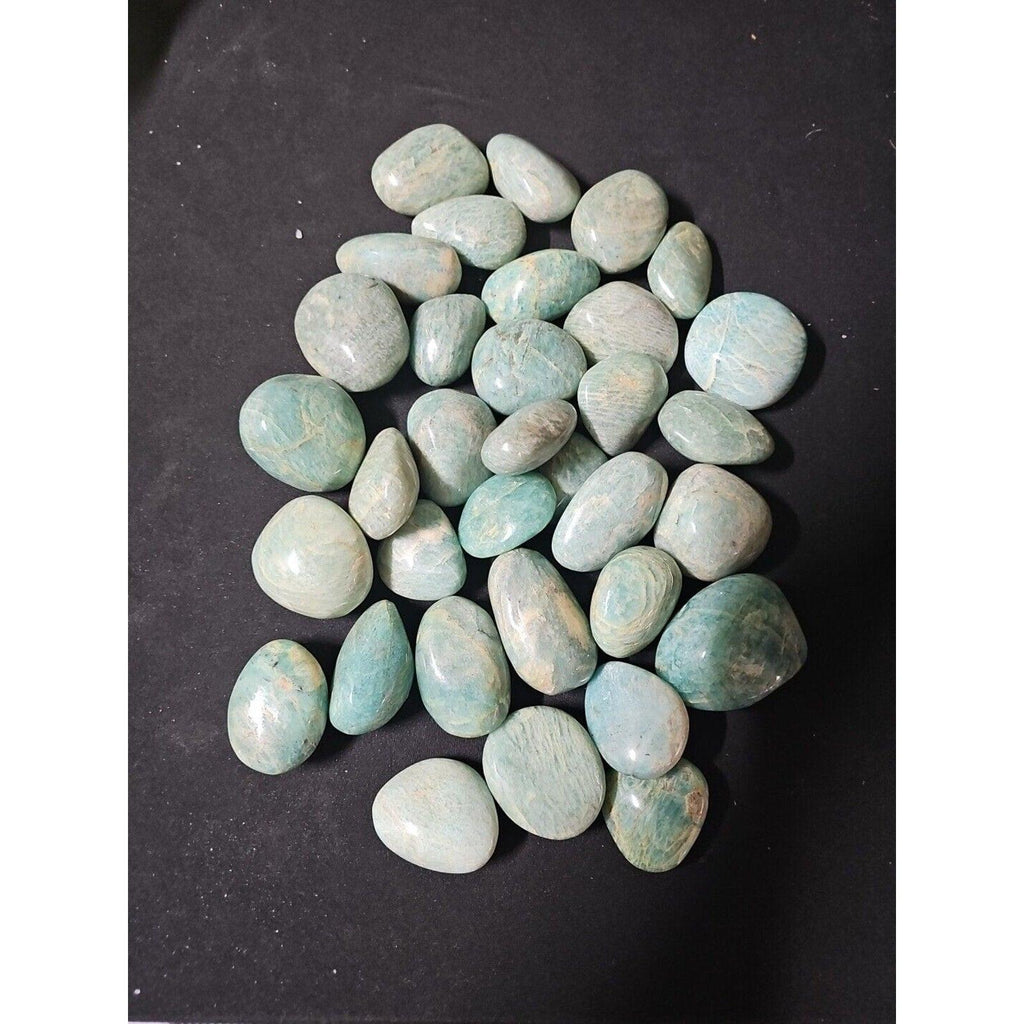 Green Amazonite Palm Stone
