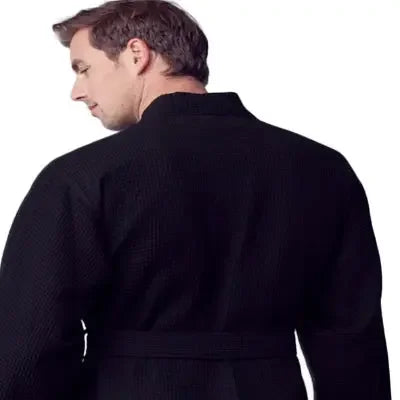Waffle Spa Robe – Lightweight Quick-Dry Kimono Bath Robe