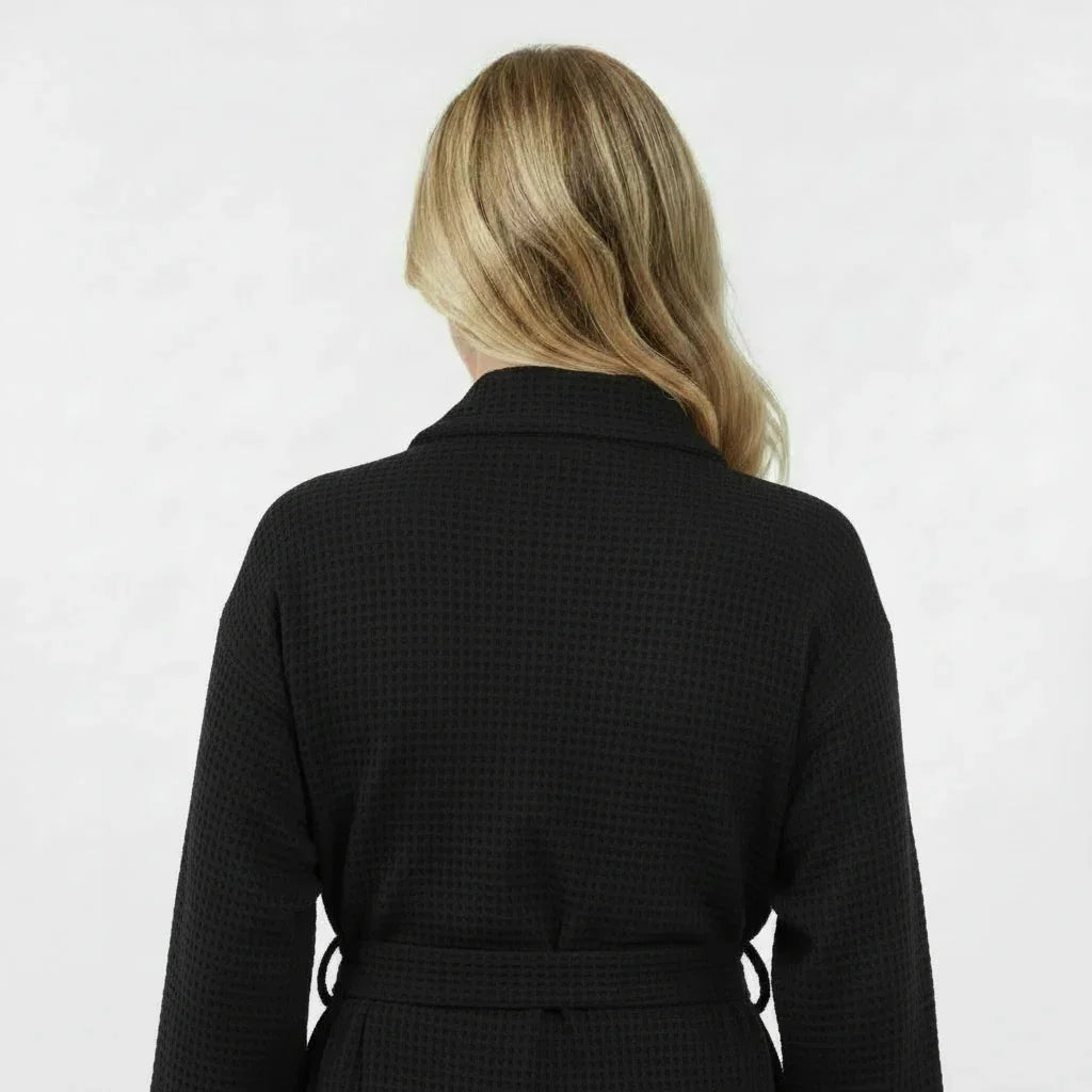 Waffle Robe – Lightweight, Quick-Dry Spa Comfort