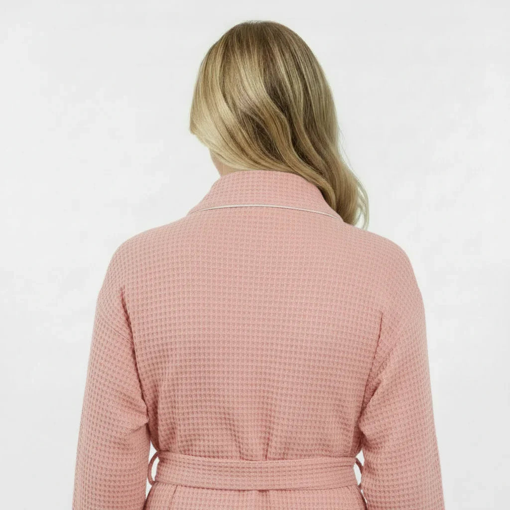 Waffle Robe – Lightweight, Quick-Dry Spa Comfort