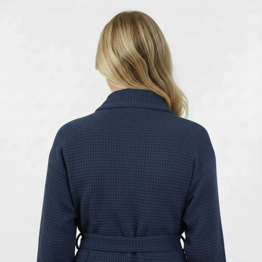 Waffle Robe – Lightweight, Quick-Dry Spa Comfort