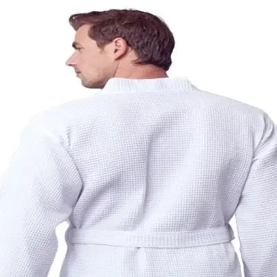 Waffle Spa Robe – Lightweight Quick-Dry Kimono Bath Robe