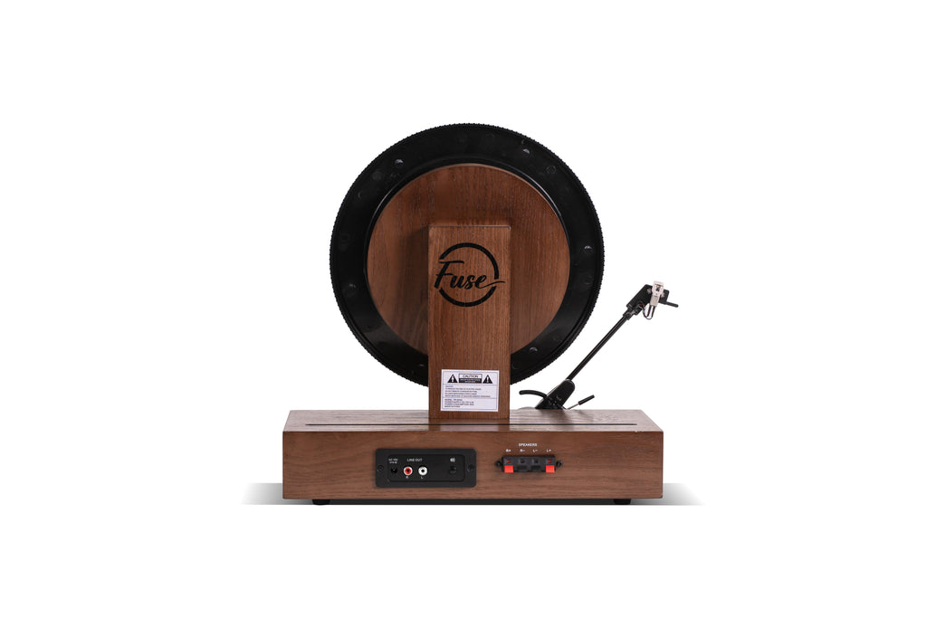 Vertical Vinyl Record Player with Bluetooth